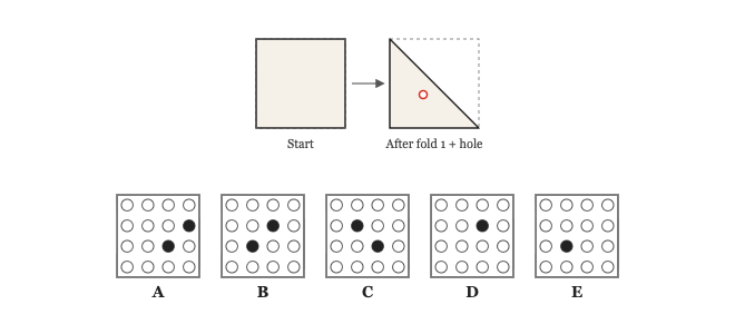 DAT Perceptual Ability question graphic